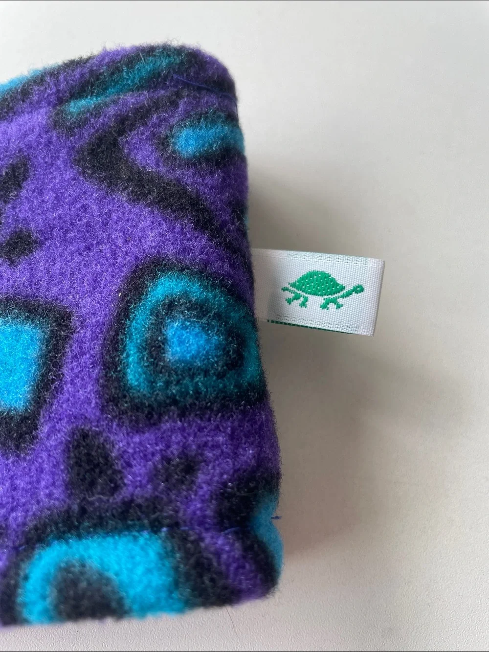 Vintage Turtle Fur Fun Print Fleece Headband
